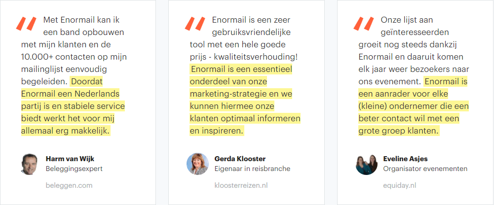 Enormail review - ervaringen