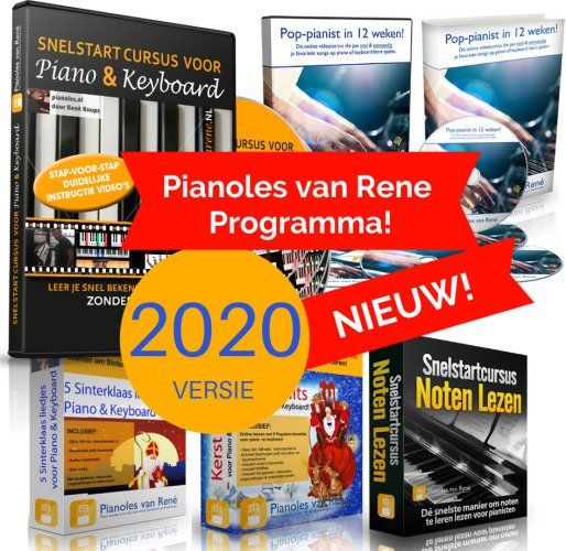 Pianolessen van rene review - pakket