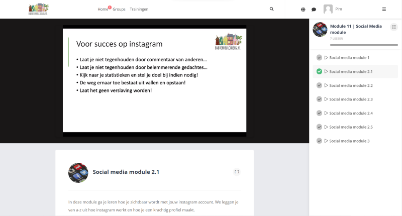 BNB verhuur cursus review - module 11