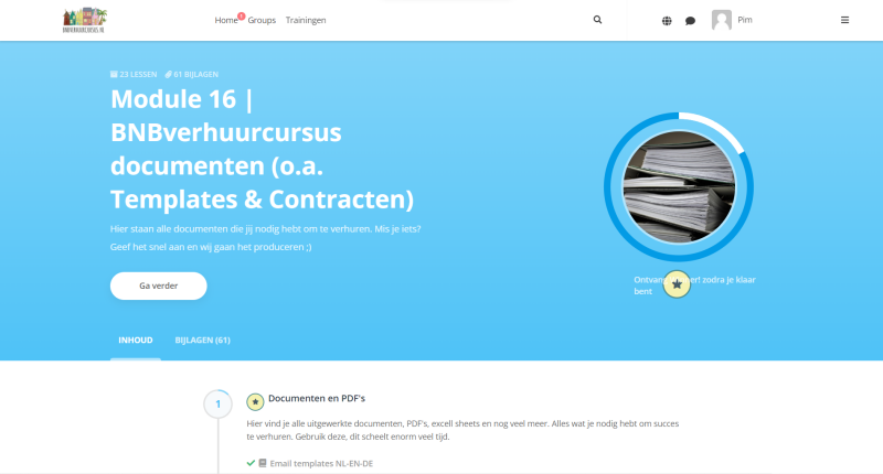 BNB verhuur cursus review - Module 16
