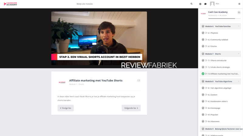 Cash Cow Academy Review Module 7